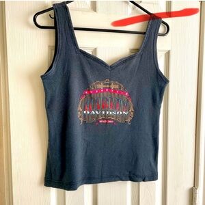 Harley-Davidson Black Tank Top with Colorful Logo